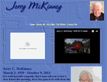 Tablet Screenshot of jerrymckinney.org